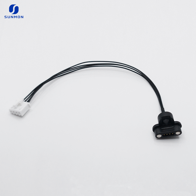 4 Pin Pogo Pin Kabel Magnetik PCM.04-919-1502