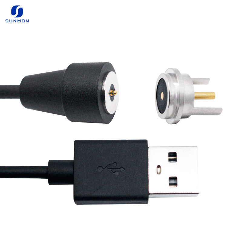Φ8.5mm 2Pin Pogo Pin Kabel Magnetik PCM.02-4862-0502