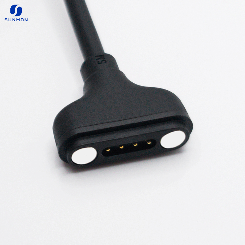 180° 4Pin Pogo Pin kabel magnet PCM.04-808-0502