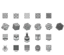 SLS-utskrift Utomordentligt komplex Rubiks kubmodell