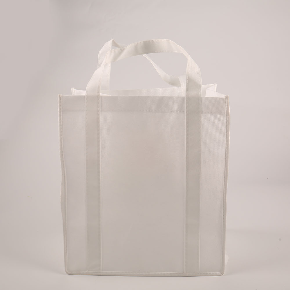 Fabricante de China al por mayor ecológico diseño biodegradable impresión bolsa de compras no tejida