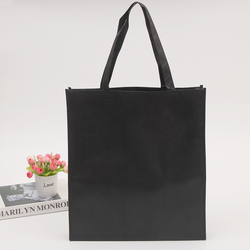 Custom tote bags recyclable fabric shopping cheap non woven bag with logo