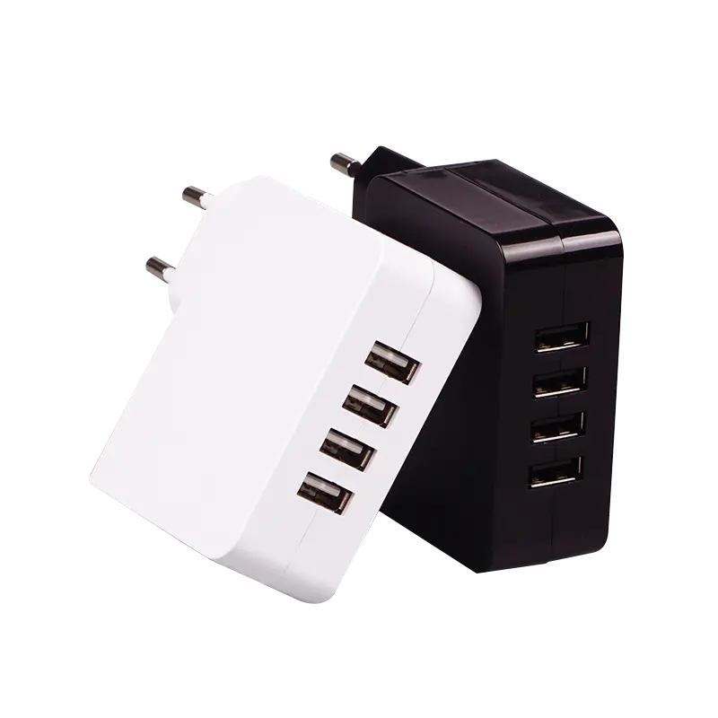 Charge Head Factory Direct 4 USB US Standard Folding Feet Chargers Us Ul Certification 5V4.9A Chargers