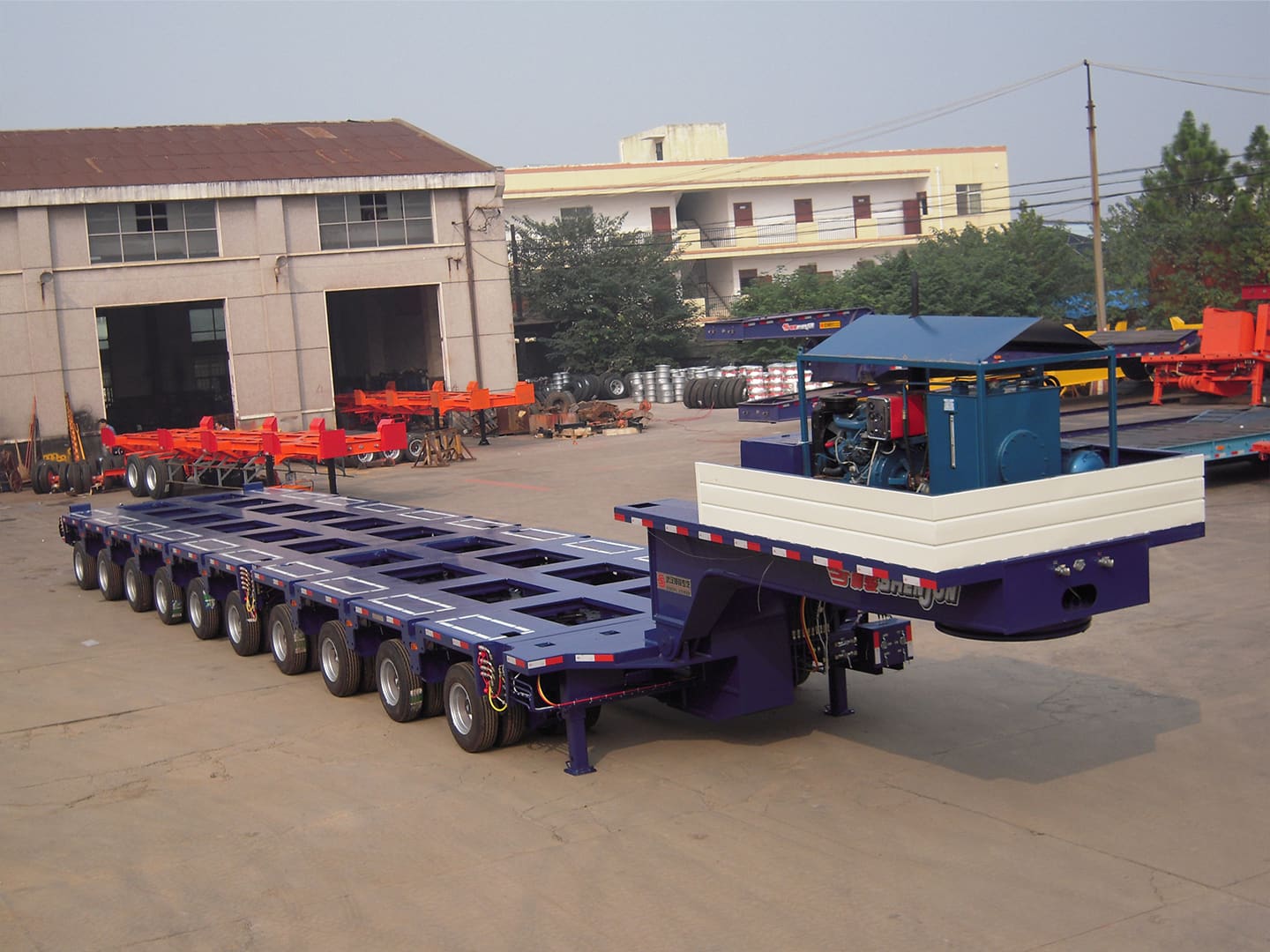 N type Heavy-duty modular trailer