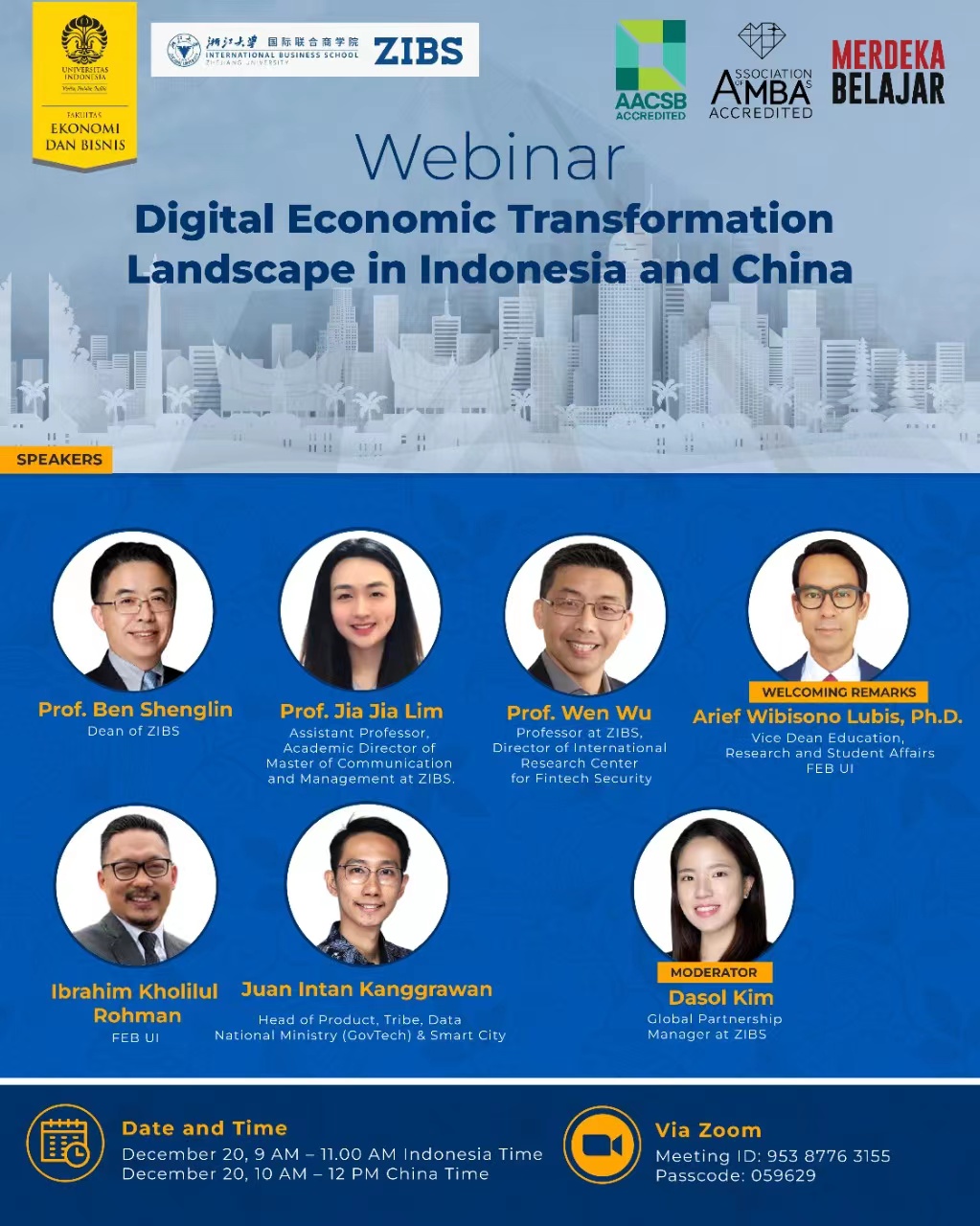 Digital Economic Transformation Landscape in Indonesia and China