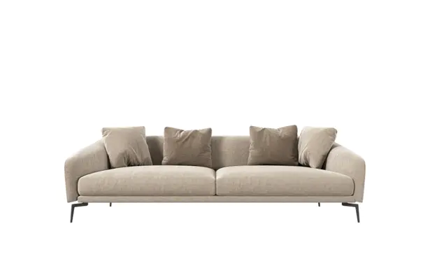Compact Cozy Fabric Sofa Easy For Relex
