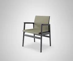 Solid Ash Wood Frame Dining Chair Classic Design 