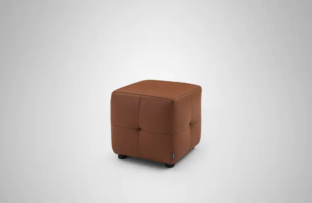 ODM China Factory Luxury High End Customize Public Modern Ottoman Square Storage