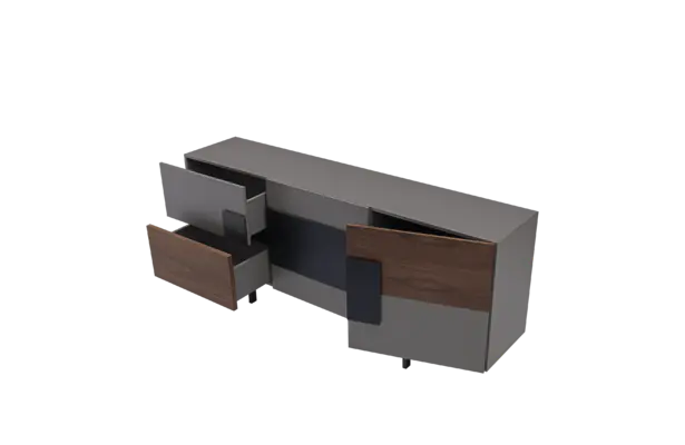 Modern Wooden Home Sideboard Cabinet Luxury Wine Buffet