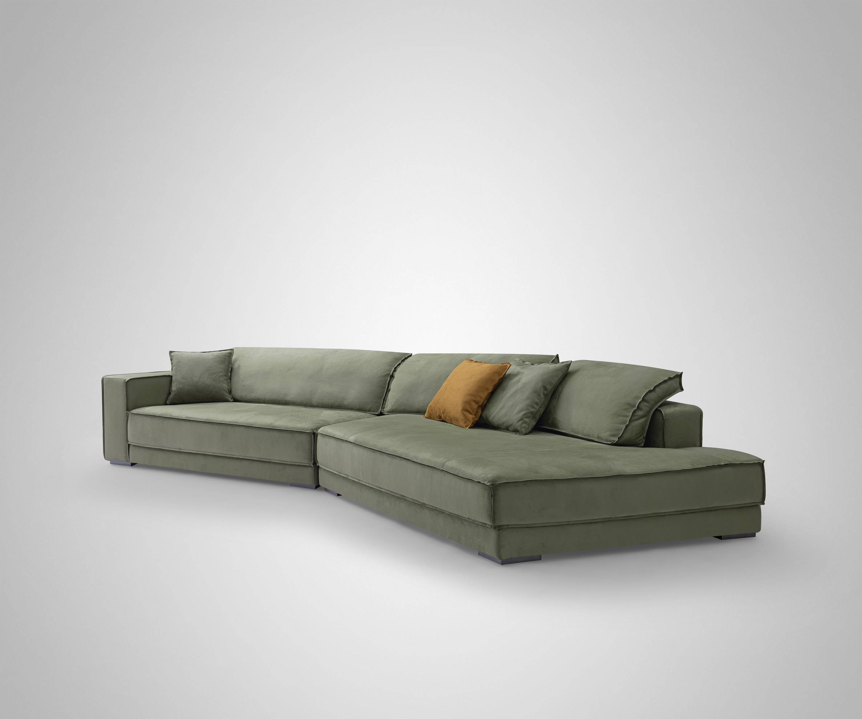 Fabric Sofa Home Office Club Furniture Modern Design Modular Living-room Set