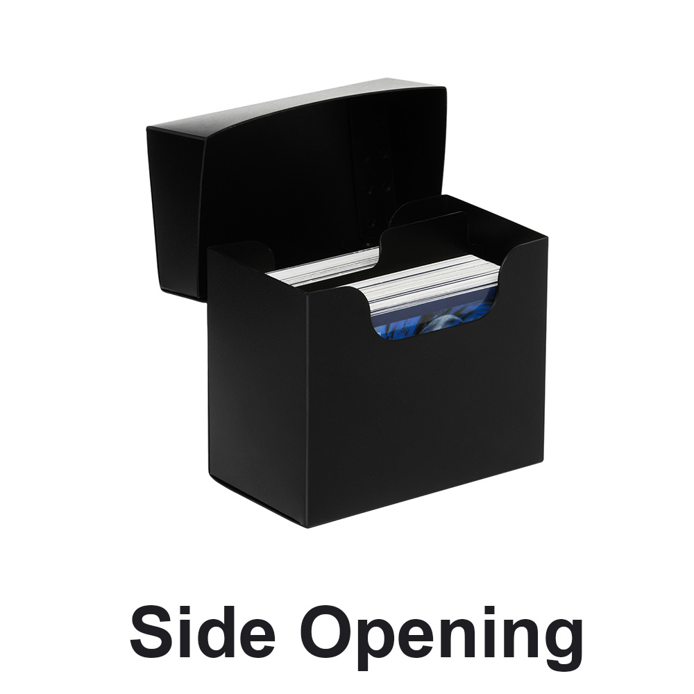 Игровой боковой держатель Card Deck Box、 боковой загрузочный палубный ящик