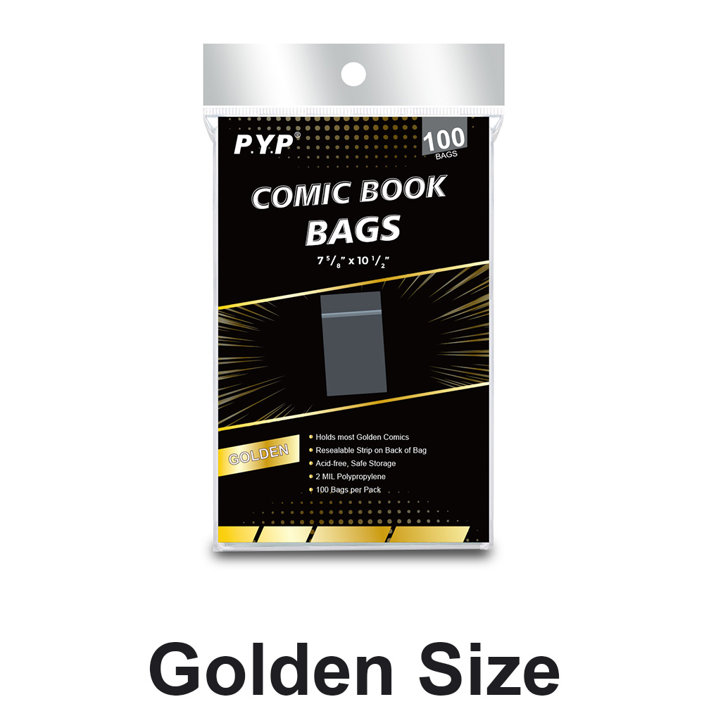 Huidige / Morden Comic Book Bags、 Hersluitbare stripboektassen