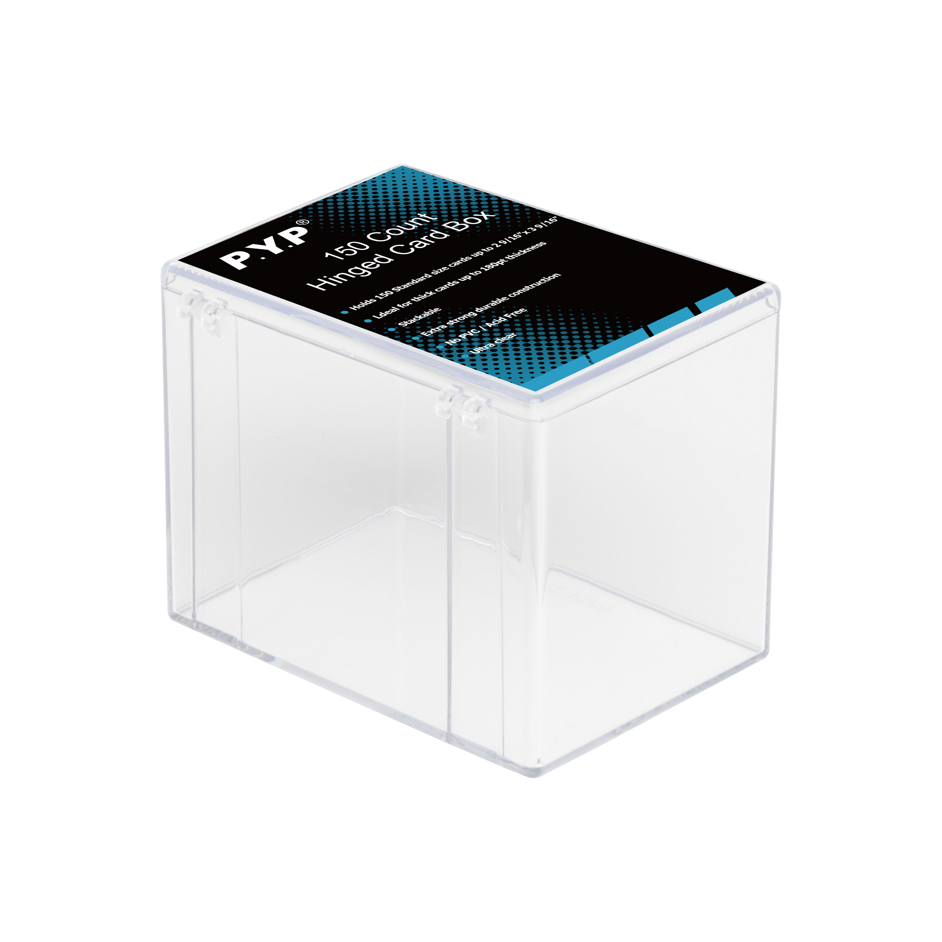 Hinged Trading Card Box - 150 Count