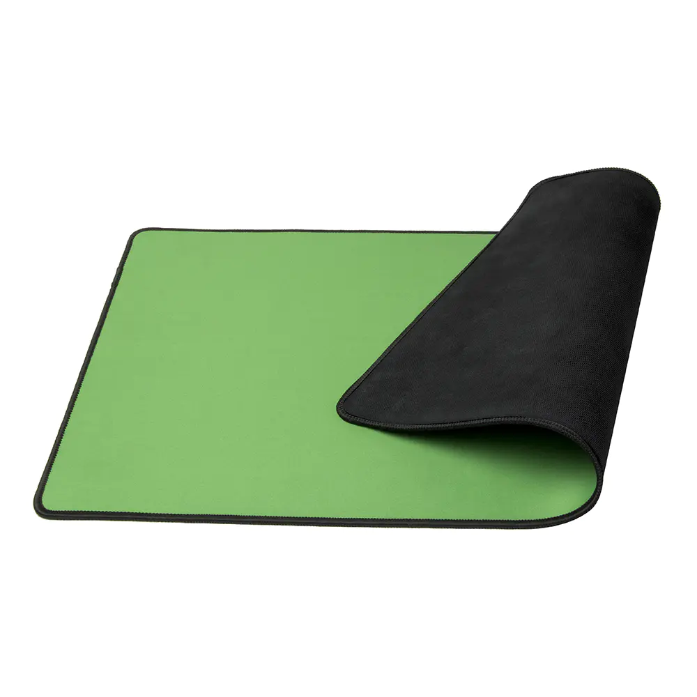Igraći stol u punoj boji s prošivenim rubom - zelena