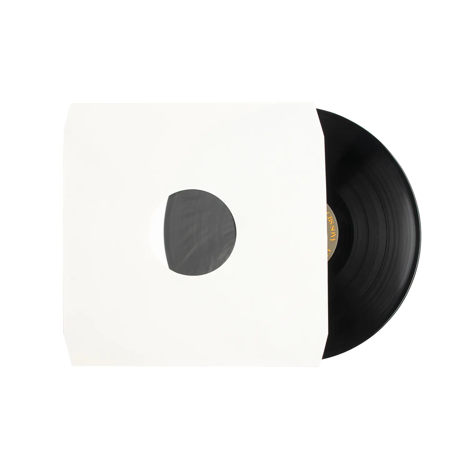 White/Black/Color Paper & Polyliner LP Inner Sleeves with Corner