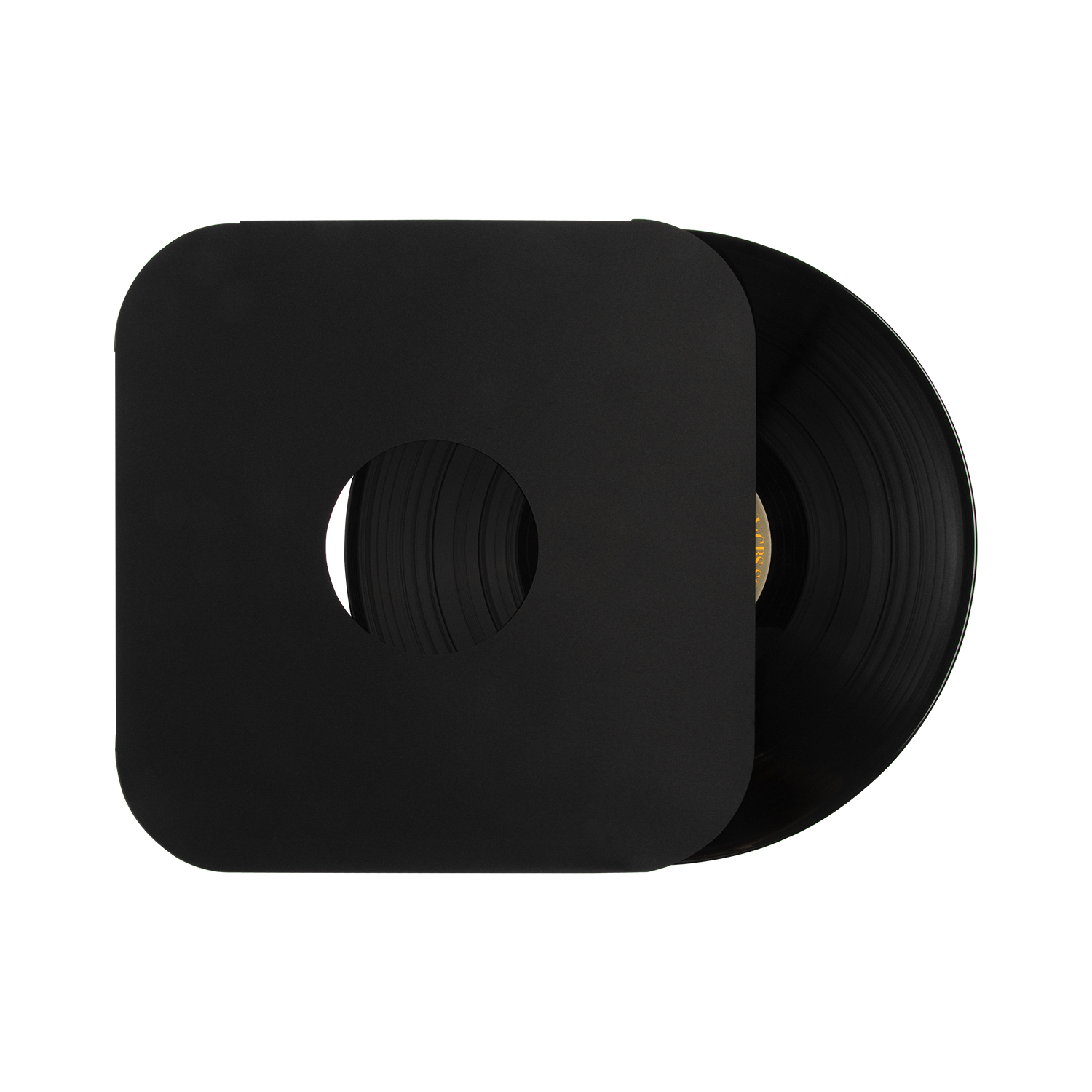 White/Color/Black Paper LP Inner Sleeves with Round Corner