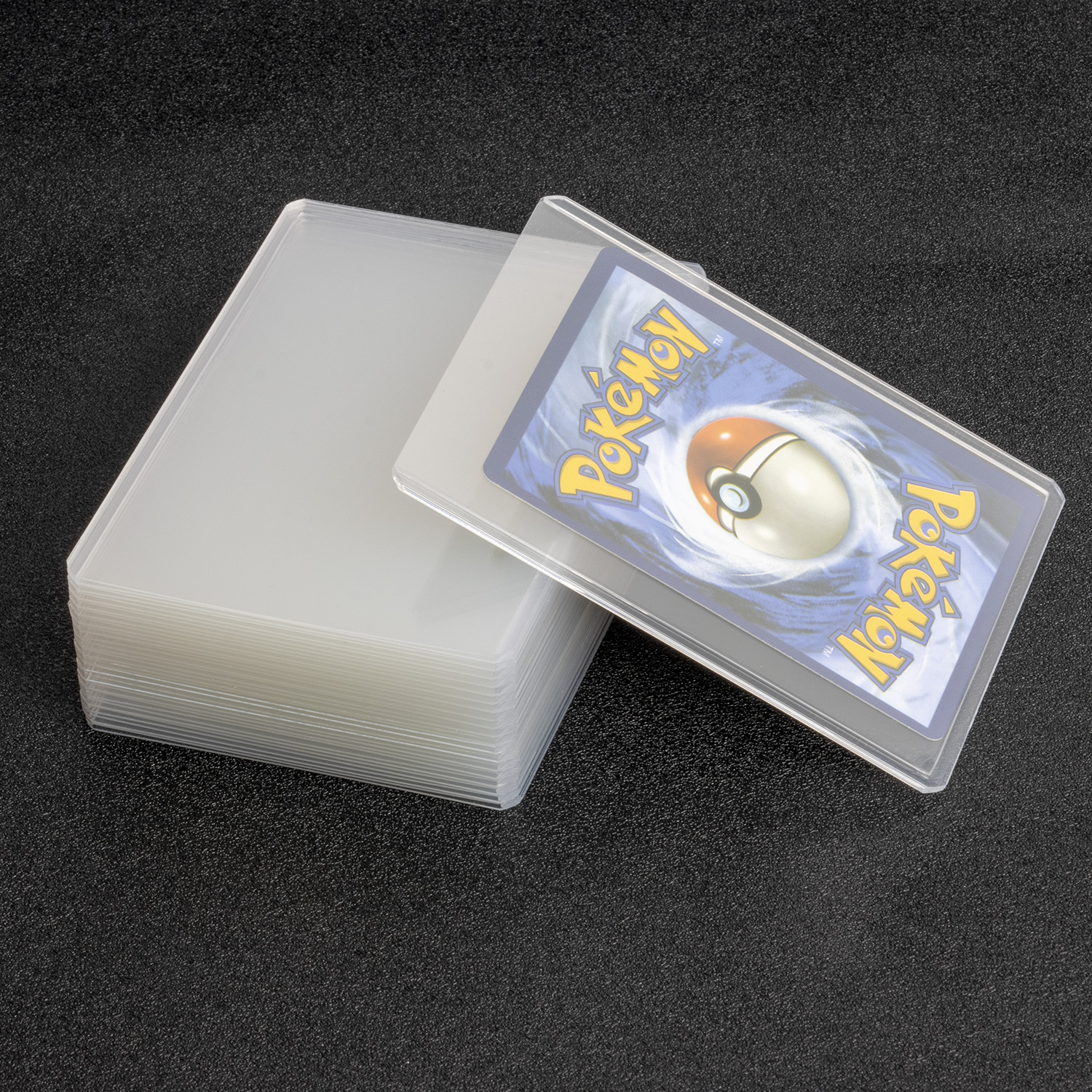 Top Loader Plastic Card Holder for Baseball Football Basketball Sports Cards Toploader 3x4