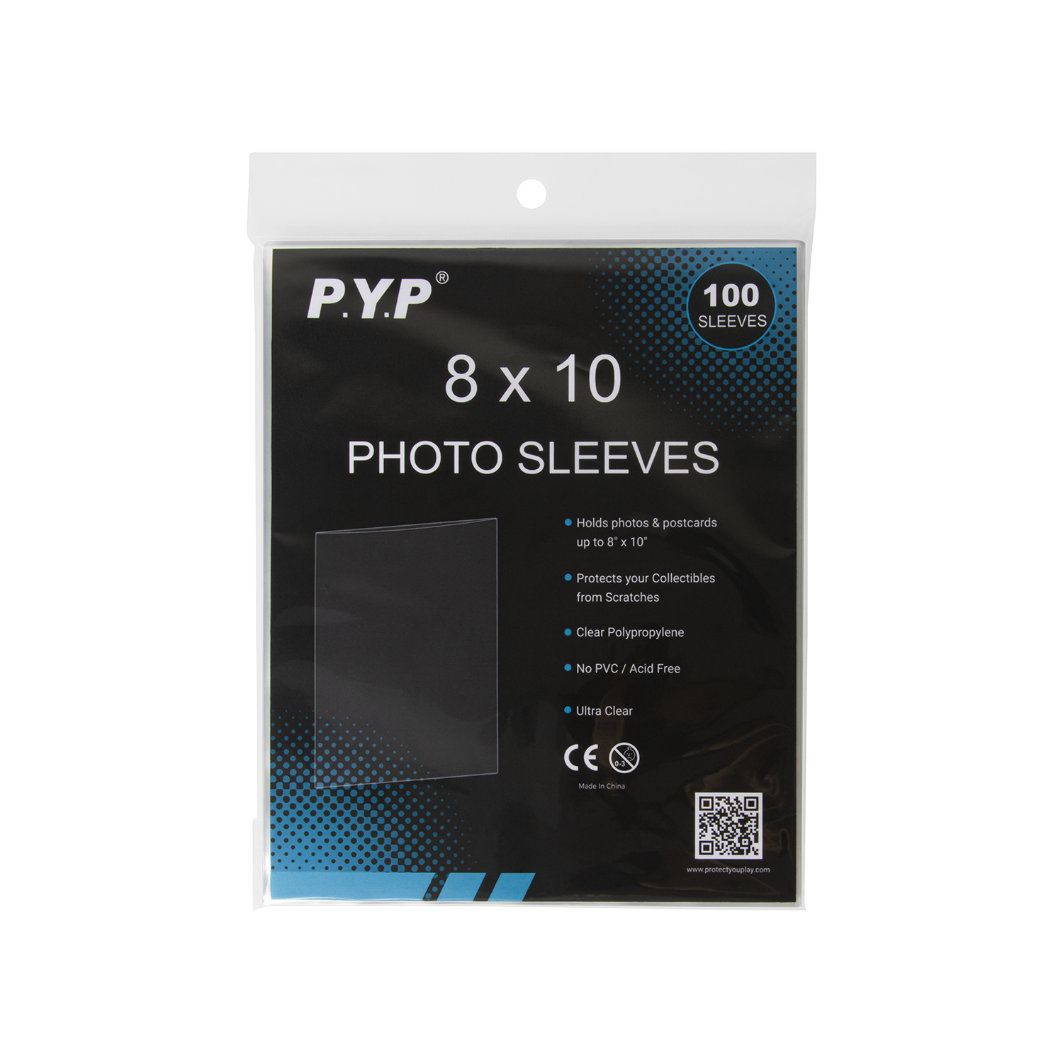 8x10 Photo Sleeves Crystal Clear Archival Plastic Soft Sleeves Polypropylene Poly Bags for Photo Printed