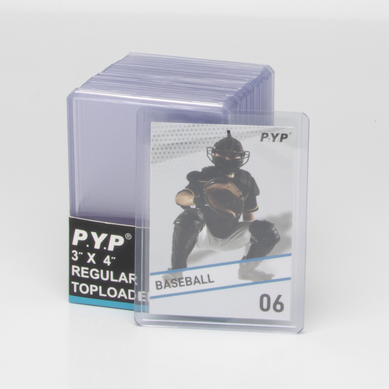 3x4 Toploader Card Holder 100PT