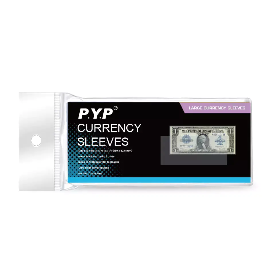 Currency Sleeves - Large Bill