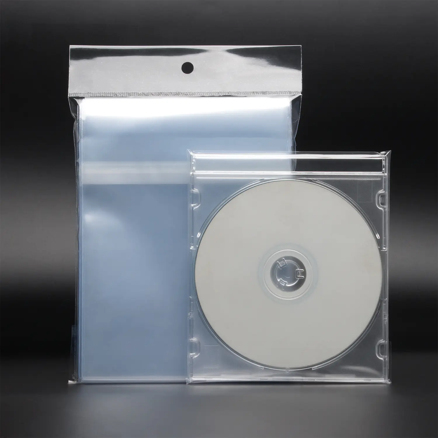 再封可能なCDケースバッグスリーブ-CDのアーカイブ品質保護