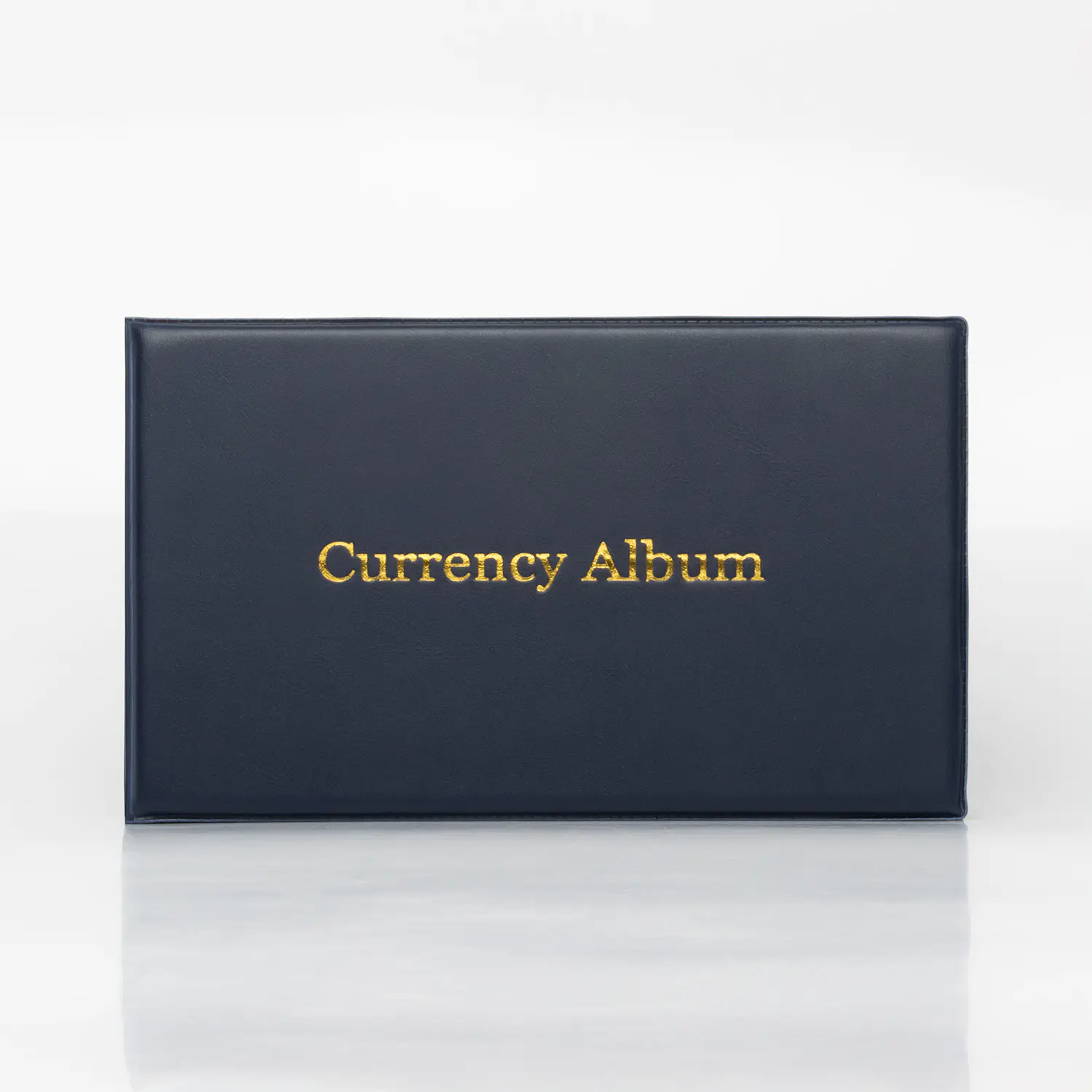 Album poket untuk wang kertas-biru