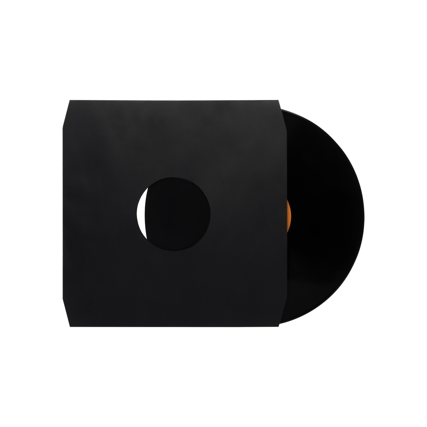 Vinyl Inner Record Sleeves - Papel Pesado Sem Ácido com Cantos Cortados para Armazenamento de Discos LP