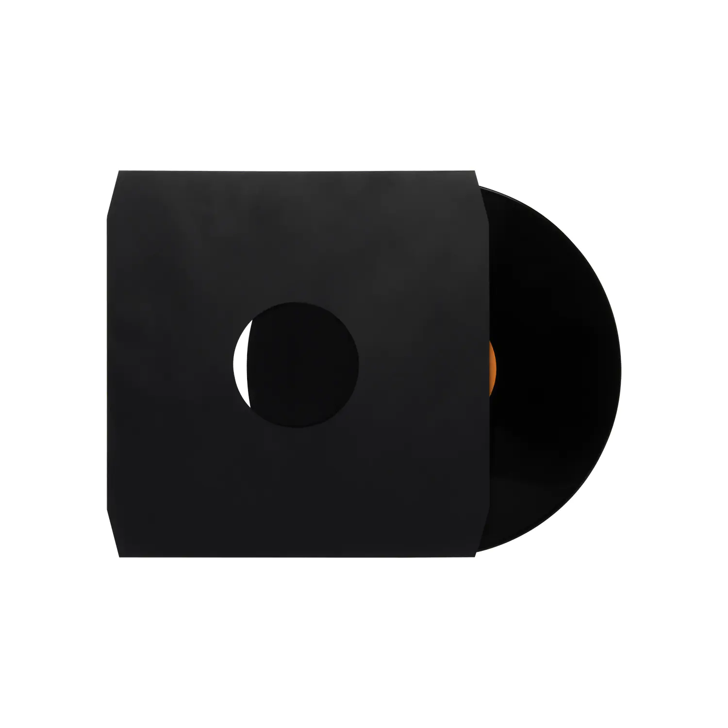 Lengan Rekod Vinyl Inner - Kertas Bebas Asid Heavyweight dengan Sudut Potong untuk Penyimpanan Rekod LP