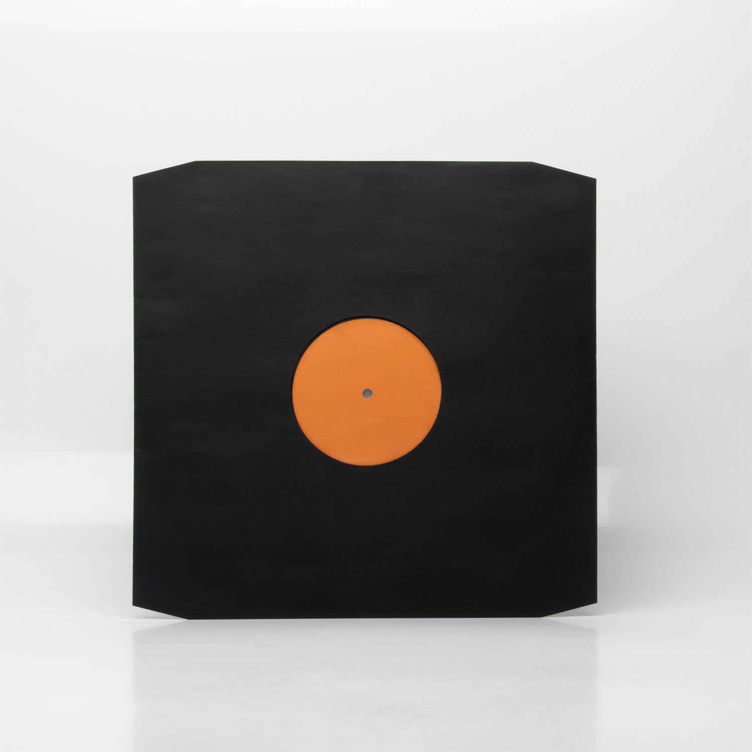 비닐 내부 레코드 슬리브 - LP 레코드 보관을 위한 컷 모서리가 있는 중량급 무산성 용지
