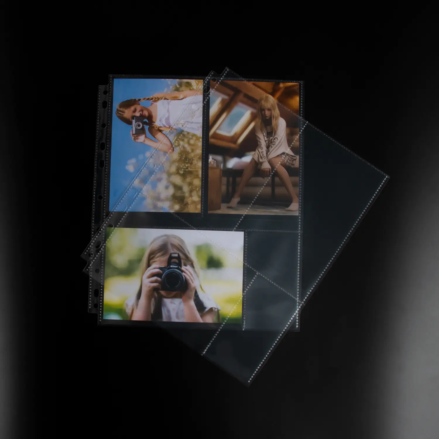 3-Hole Photo Pages for 4