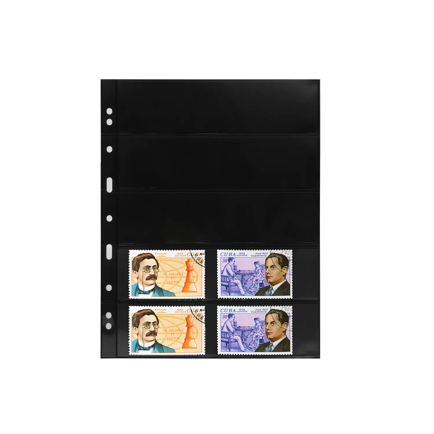Page de timbres Collection de timbres Pages d’album