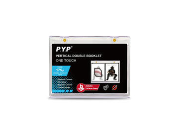 175PT垂直小冊子カードUVワンタッチ磁気ホルダー:プレミアムカードの表示と保護のための高度なソリューション