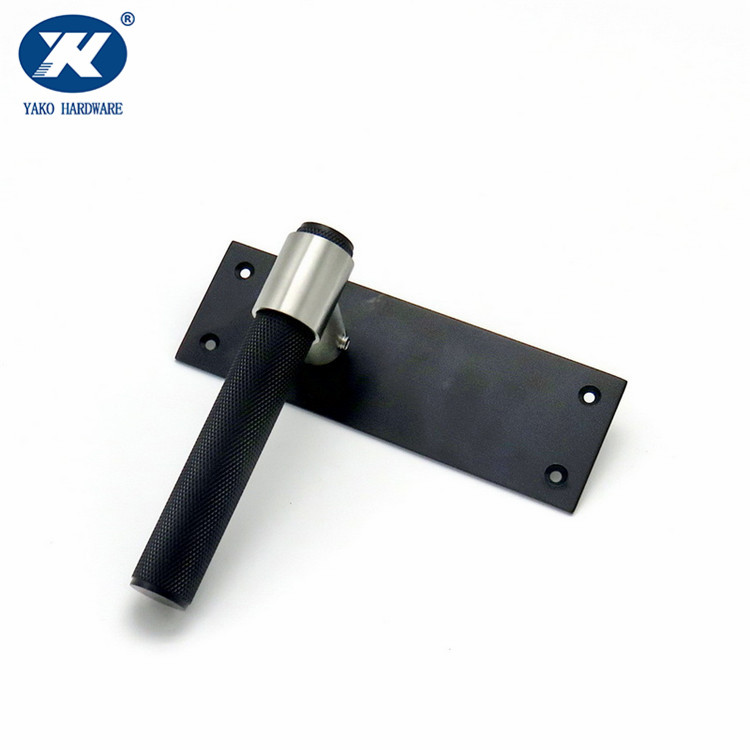 Lever Handle On Plate With Knurl YTP-230