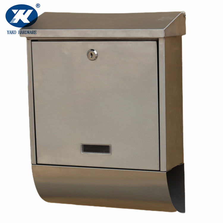 Wall-Mounted Stainless Steel Mailbox YMB-041SS