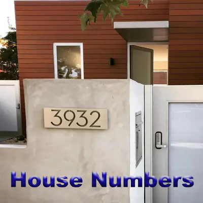 Numéro de la maison