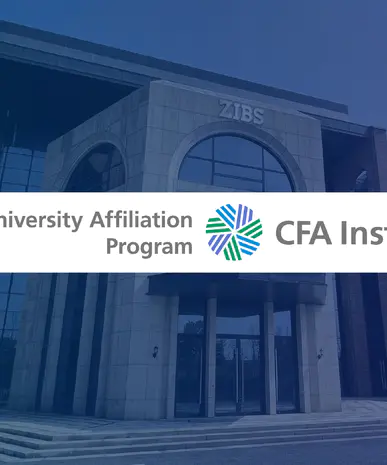 ZIBS Master of Finance Program (iMF) Accredited by CFA Institute University Affiliation Program