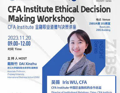 CFA Institute Ethical Decision Making Workshop