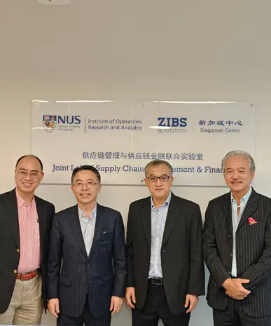 ZIBS-NUS IORA Joint Lab Launched & Singapore Events