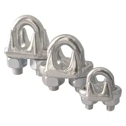Hot Sale Galvanized Us Type Drop Forged Wire Rope Clips 3/8
