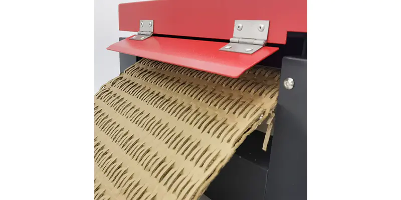 Razširitev papirnato blazino stroj