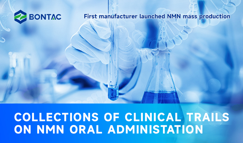 Zbierky klinických trás na orálnej administrácii NMN