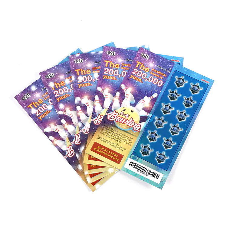 Hologram Lottery Tickets