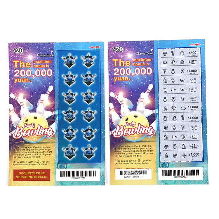 Hologram Lottery Tickets