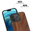 Walnut wood TPU Phone cas