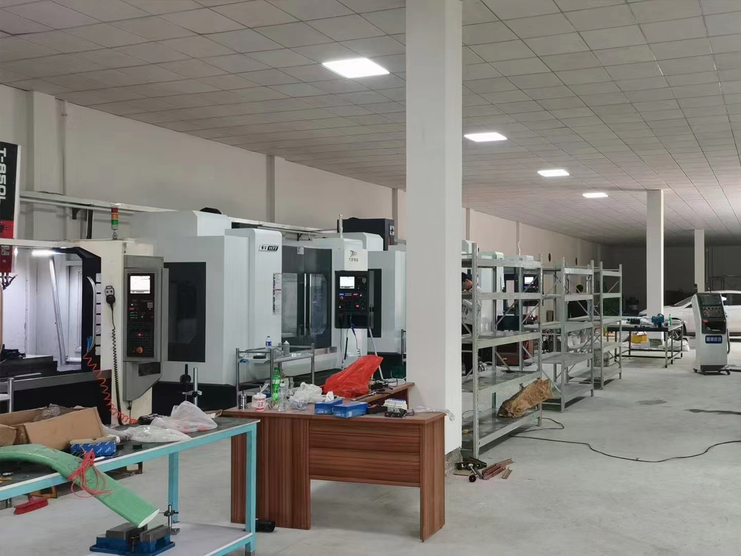 Our New CNC Workshop for Our Linear Motion Stage and Other Spare Parts Processing