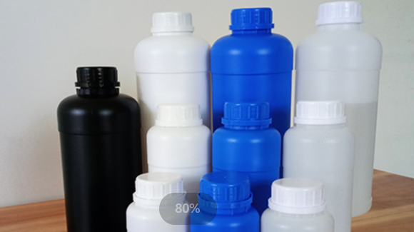Gránulo reciclado de grado de película de soplado de HDPE reciclado para botellas / contenedores / barreras de seguridad