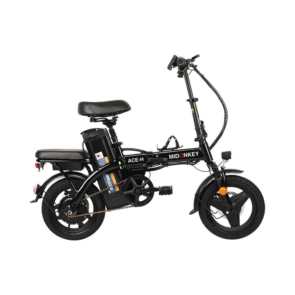 ACE-H 14 인치 400W 풀 서스펜션 전기 접이식 자전거
