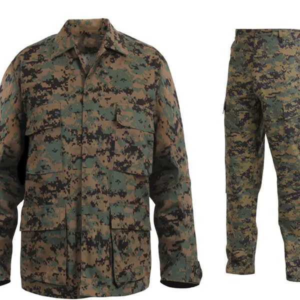 BDU Outdoor Suit Urban Digital Camouflage Uniform
