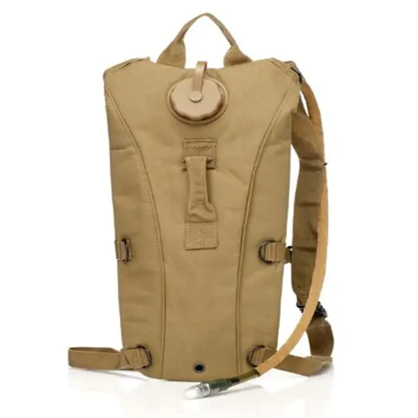 military khaki water bag tactical 3L  hydration pack