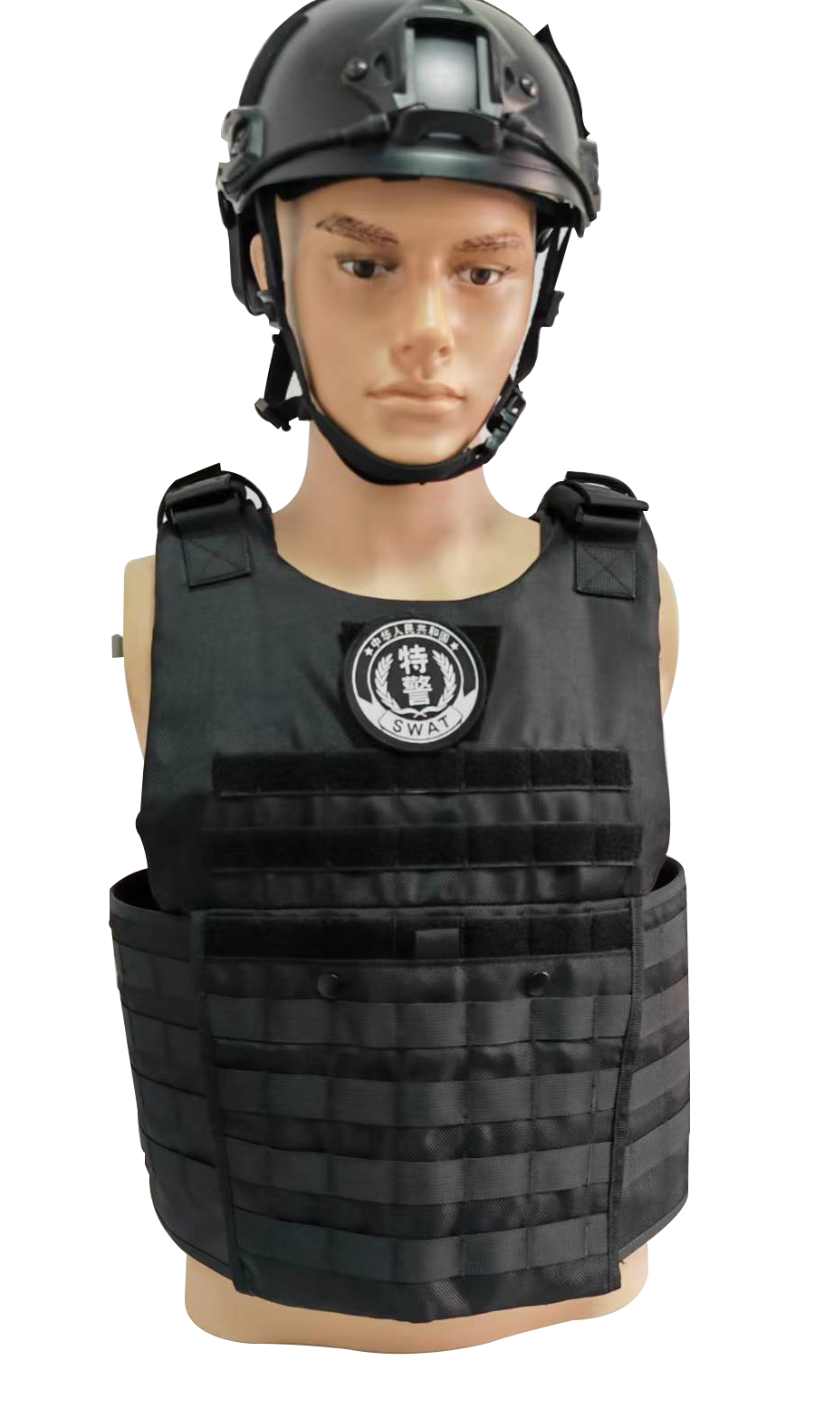 Bullet resistant body armor vest 